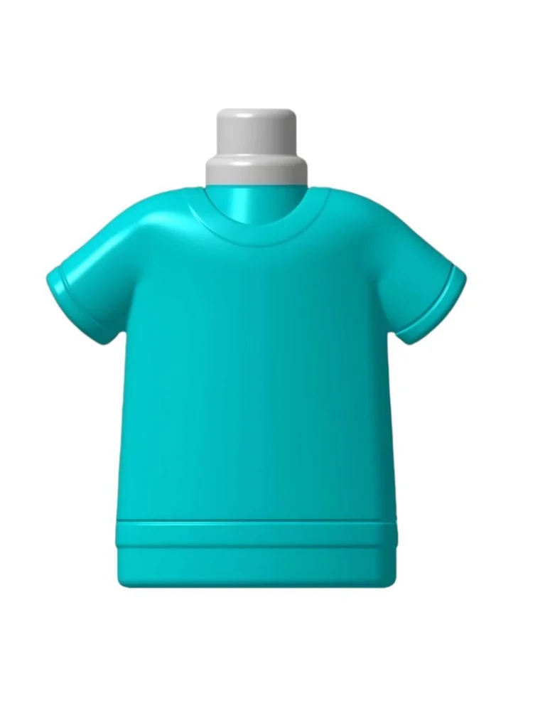 مدل طراحی شده برای قالب مایع لباس