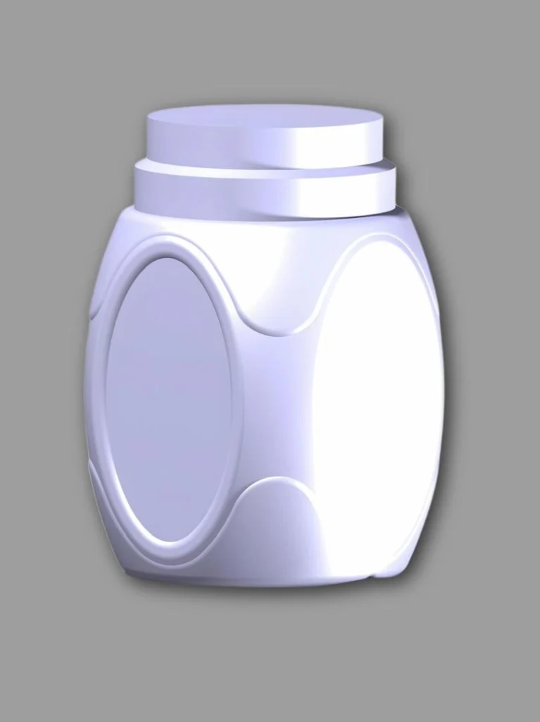 مدل طراحی شده دبه ماست