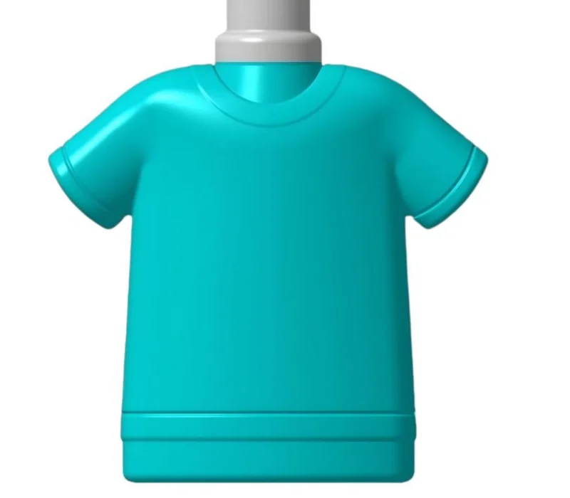 مدل طراحی شده برای قالب مایع لباس